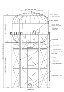 Elevated Reservoir Tanks Model - Mach15 Projects