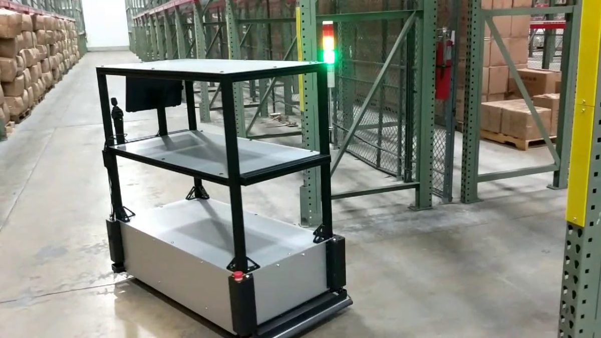 Robotic Trolley for Material Handling