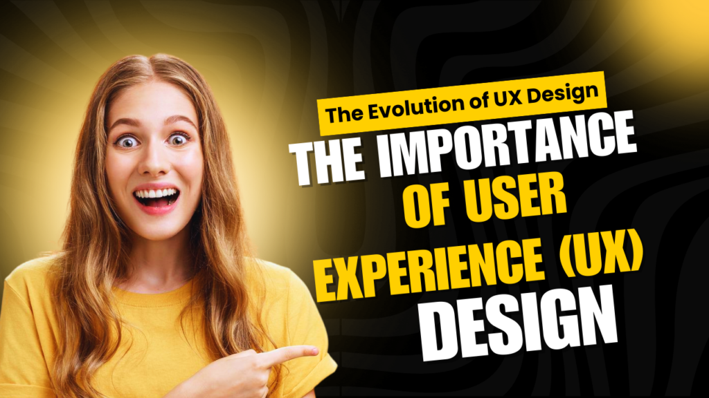 User experience (UX) design encompasses all aspects of a user’s interaction with a product or service.