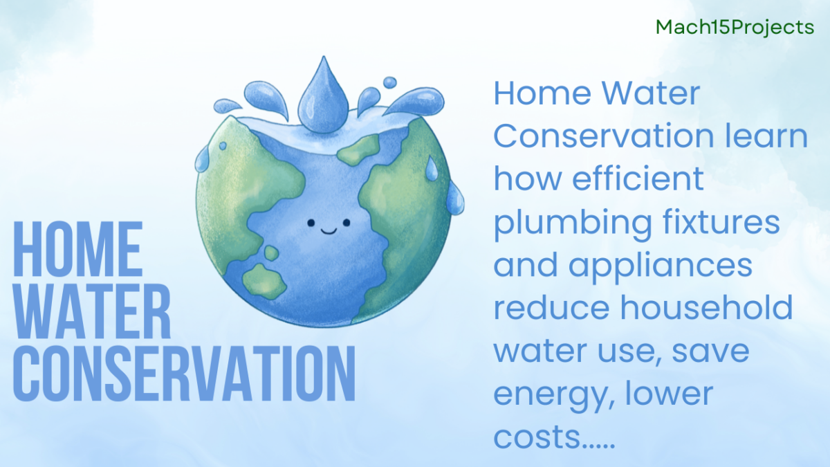 Water-Efficient Plumbing Fixtures and Home Water Conservation
