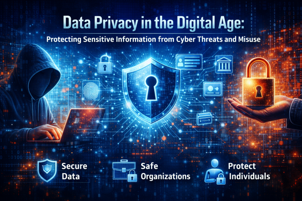 Explore the importance of data privacy in the digital age and learn how individuals and organizations can protect sensitive information from cyber threats and misuse.